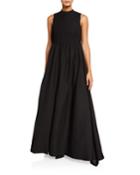 A-line Wool/silk Gown