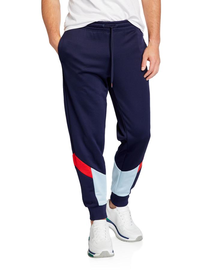 Men's Iconic Mcs Contrast Panel Track Pants