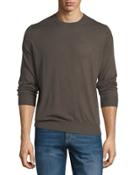 Cashmere/silk Long-sleeve