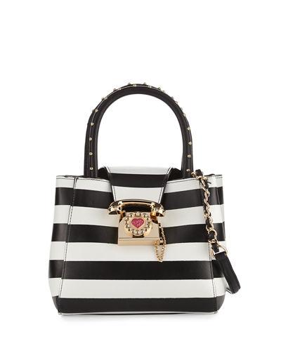 You Rang Studded Bucket Bag, Fuchsia