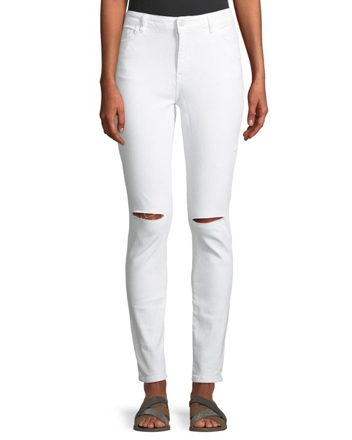 Gramercy High-waist Distressed