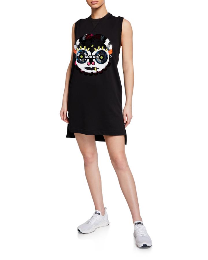 Presence 2 Sequined Graphic Sleeveless