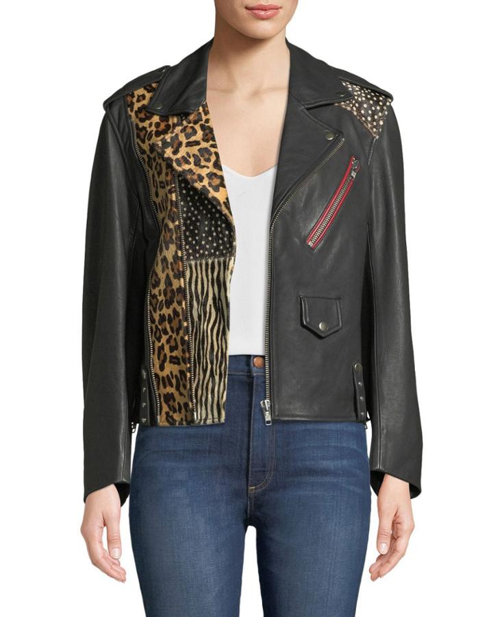 Liya Patch Leather