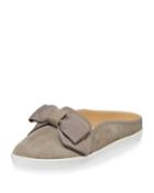 Courtenay Suede Bow Mule