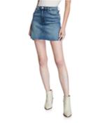 Vivid Denim Raw-hem