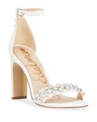 Yoshi Ball-studded Leather Ankle-wrap