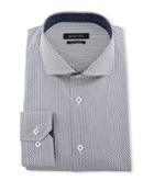 Men's Shaped-fit Zigzag Dress