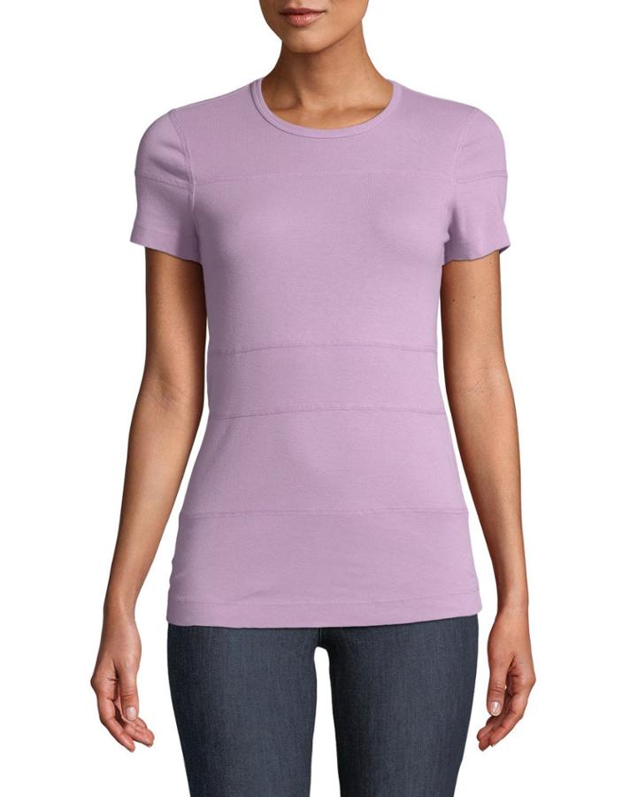 Flat-lock Short-sleeve Tee