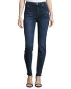 Nora High-rise Skinny Jeans, Blue