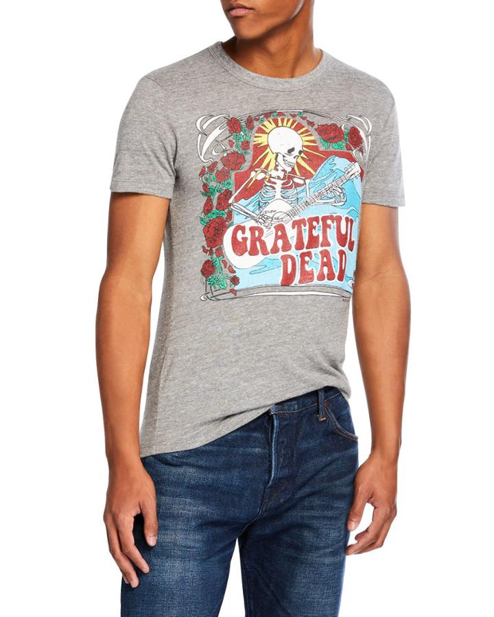 Men's T-shirt With Grateful Dead Graphic