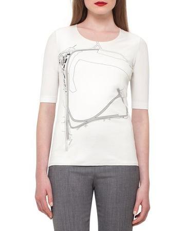 Goodwood Printed Half-sleeve Tee,