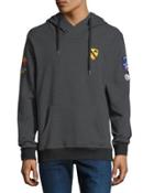 Patchwork Pullover Hoodie