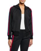 Rainbow Side Stripe Track Jacket