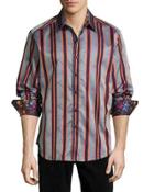 Ornaments Long-sleeve Striped Sport