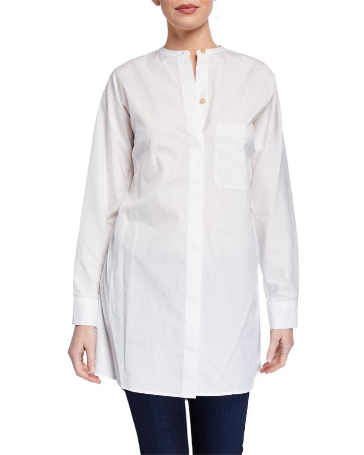 Button-front Cotton