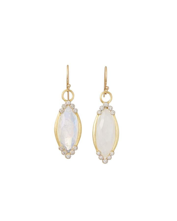 Provence Marquis Earring Charms W/ Diamonds