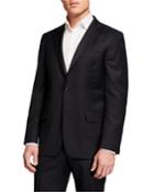 Men's Striped Wool Two-piece