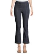 Tinsley Side-zip Flare-leg Jeans