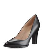 Napa Leather Pump, Black