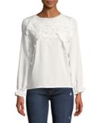 Coco Lace-trimmed Blouse