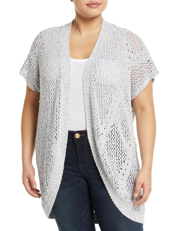 Ysabel Crocheted Dolman-sleeve Cardigan,