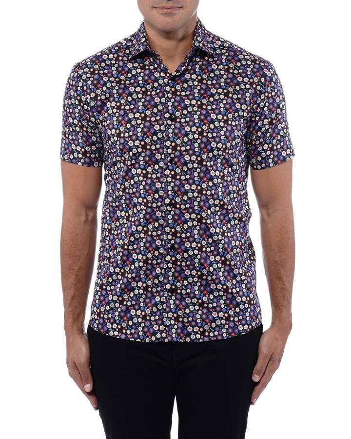 Men's Alonzo Floral Poplin Print