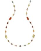 18k Rock Candy&reg; Station Necklace In Fall Rainbow