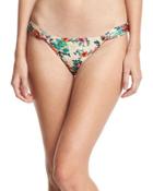 Charlotte Floral-print Swim Bottom,