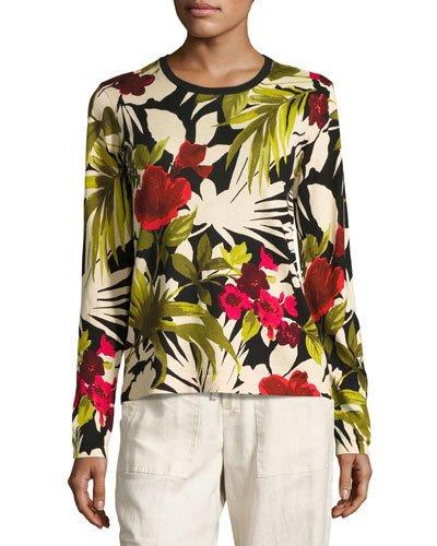 Victoria Blooms Pullover