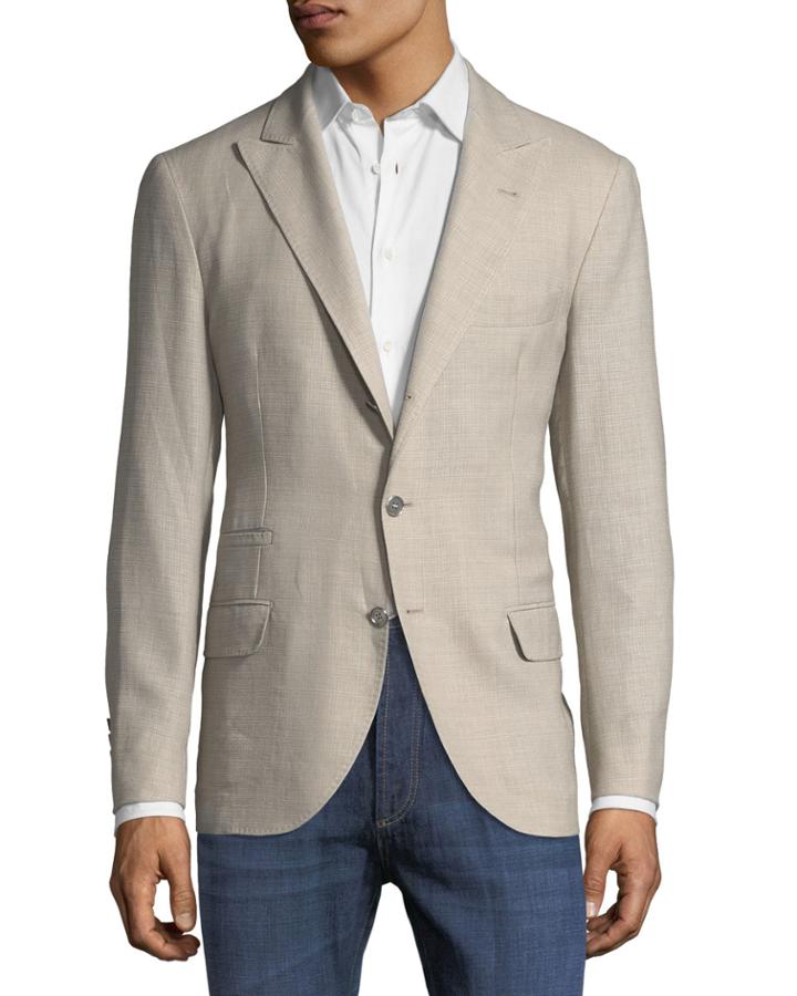Linen-wool-silk Deconstructed