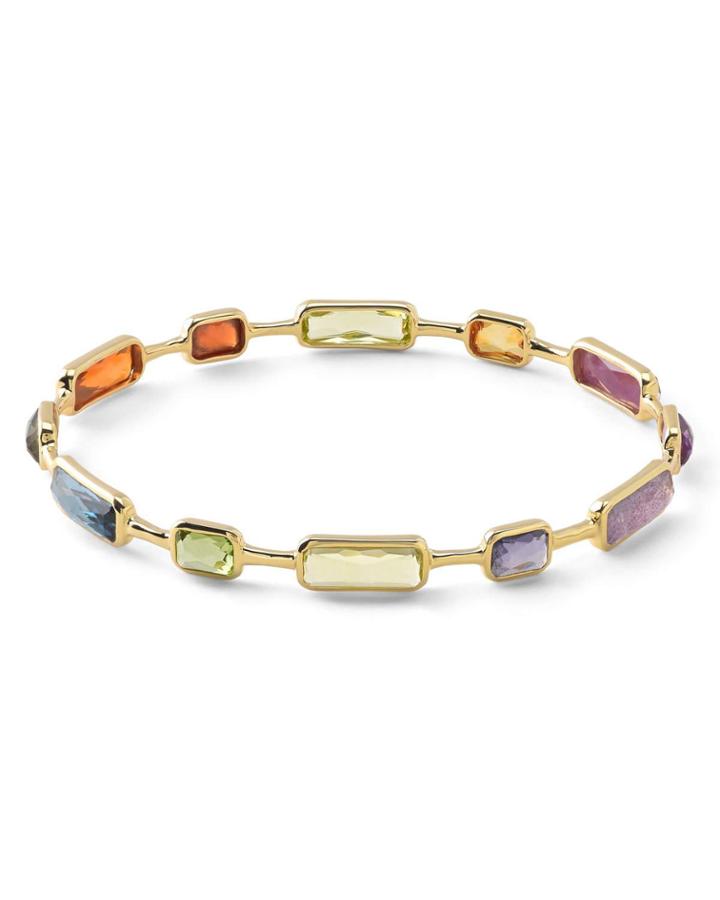 18k Rock Candy&reg; Gelato 12-stone Bangle In Fall Rainbow