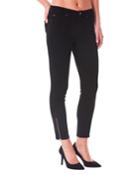 Mid-rise Skinny Ankle-zip Jeans