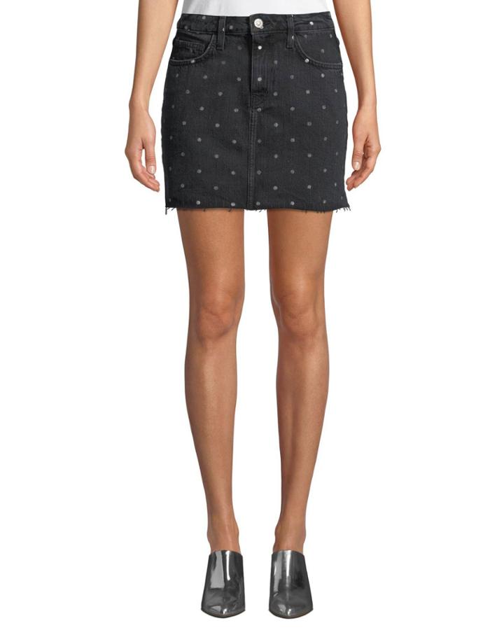 The 5 Pocket Dot-print Denim