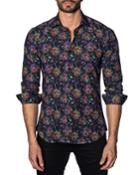 Men's Semi-fitted Rainbow-scratch Rose