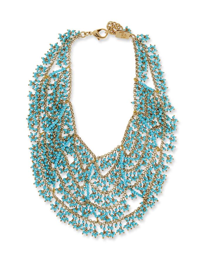 Turquoise Bib Necklace