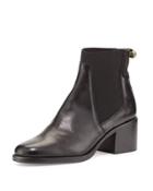 Corie Leather Chelsea Boot, Black