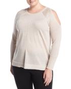 Lurex&reg; Cold-shoulder Top,