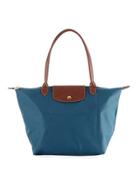 Le Pliage Large Shoulder Tote Bag, Teal