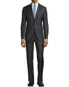 Tailored-fit Solid Serge Two-piece
