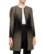 Erin Equinox Long-sleeve Jacquard Coat