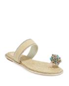 Jeweled Flat Toe-ring