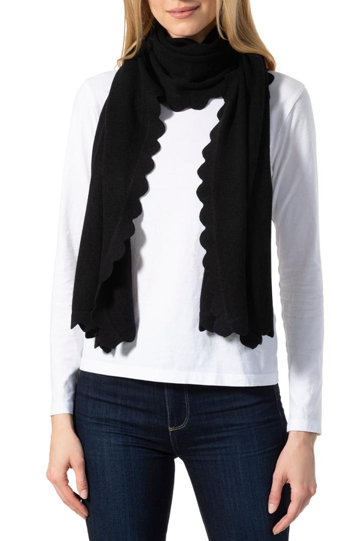 Scalloped-edge Cashmere