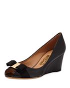 Mid-wedge Pumps, Black