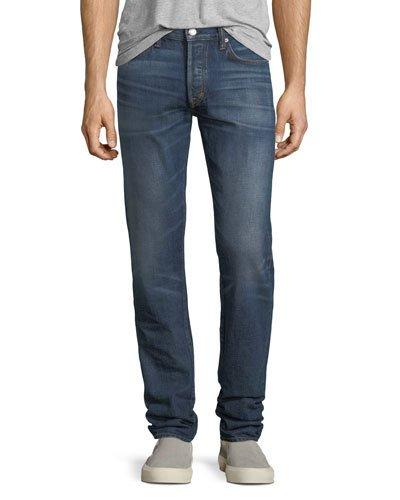 Straight-fit Denim Jeans