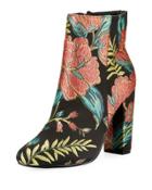 Bucasia Floral Brocade Bootie