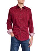 Men's Hanging Gardens Long-sleeve Woven