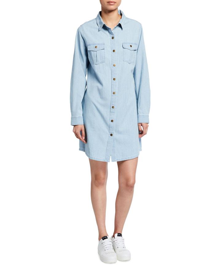 Denim Button-up