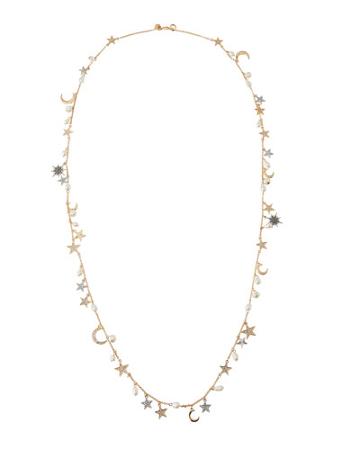 Single Strand Necklace W/ Star &