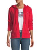 Fleece Hoodie With Back Graphic