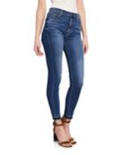 Gwenevere High-waist Released-hem Ankle Jeans